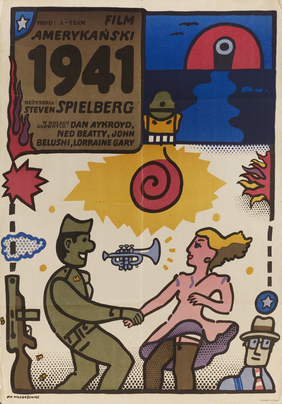 1941 Original 1983 Polish B1 Movie Poster