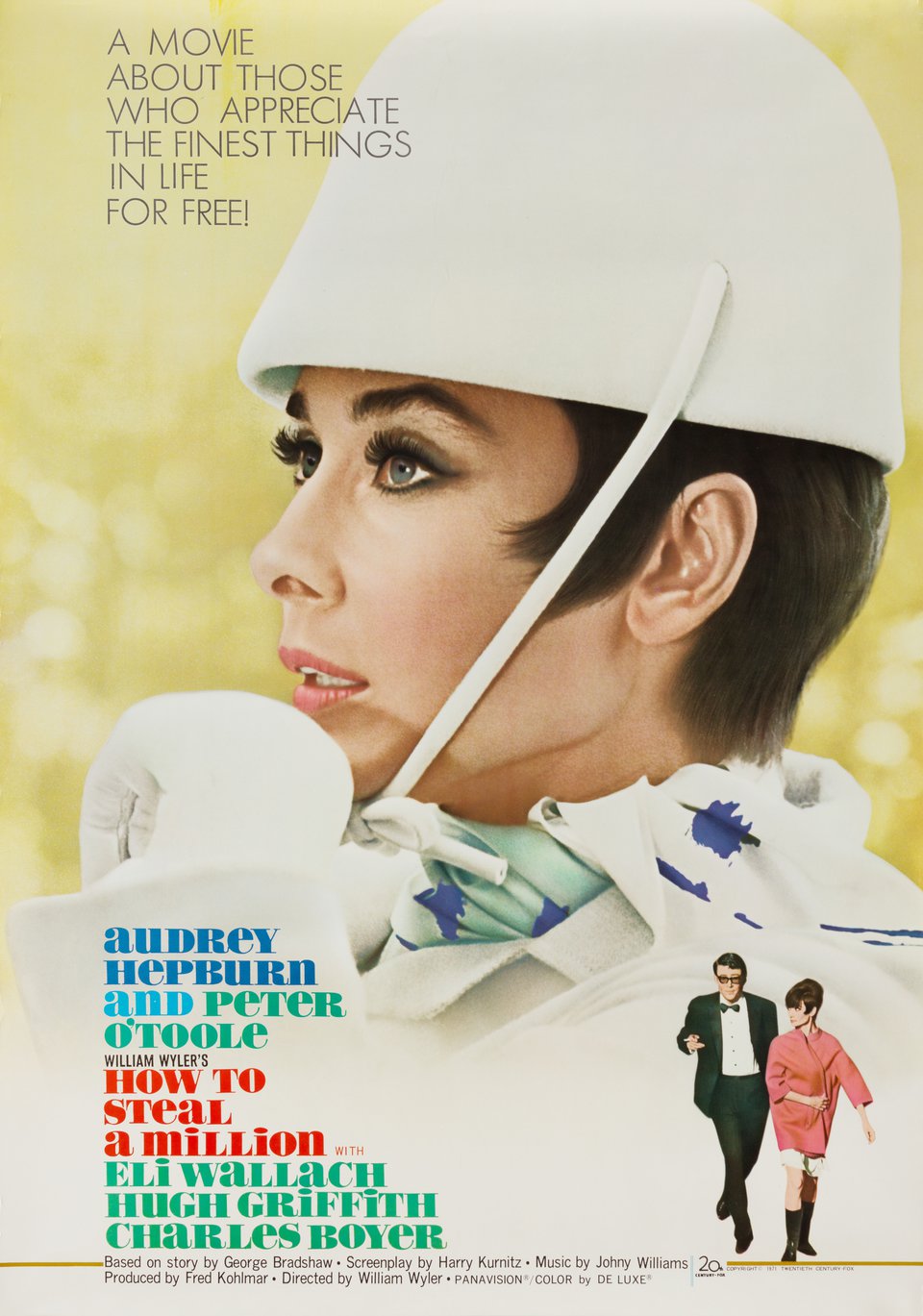 How to Steal a Million Original 1966 Japanese B2 Movie Poster