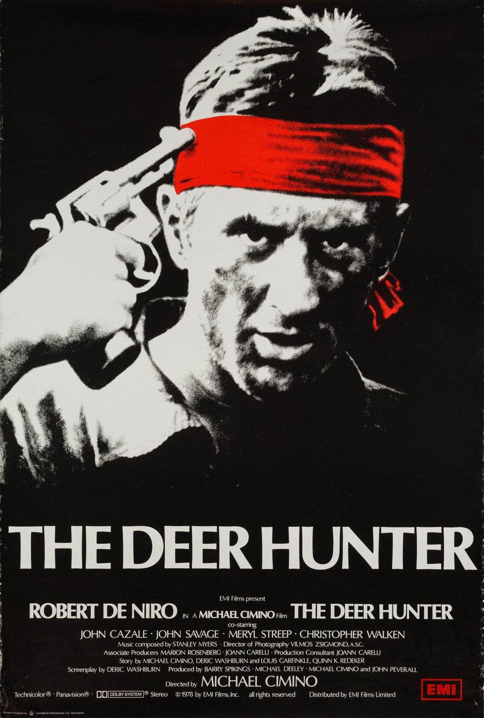 The Deer Hunter Original 1979 British One Sheet Movie Poster