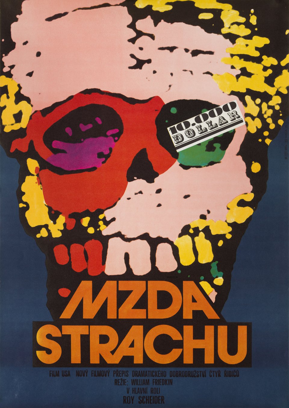 Sorcerer Original 1979 Czech A1 Movie Poster