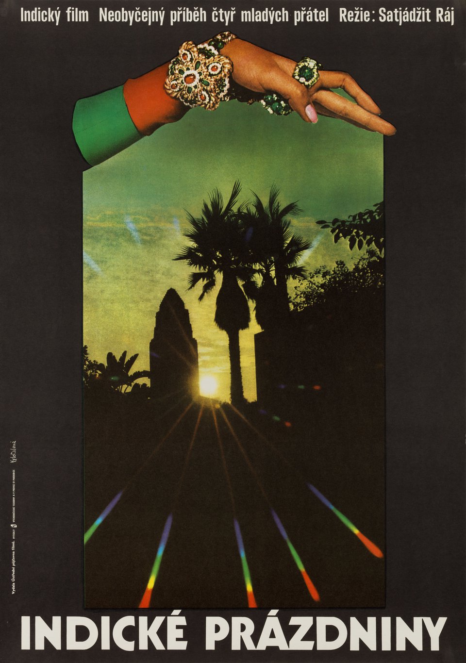 Days and Nights in the Forest Original 1973 Czech A1 Movie Poster