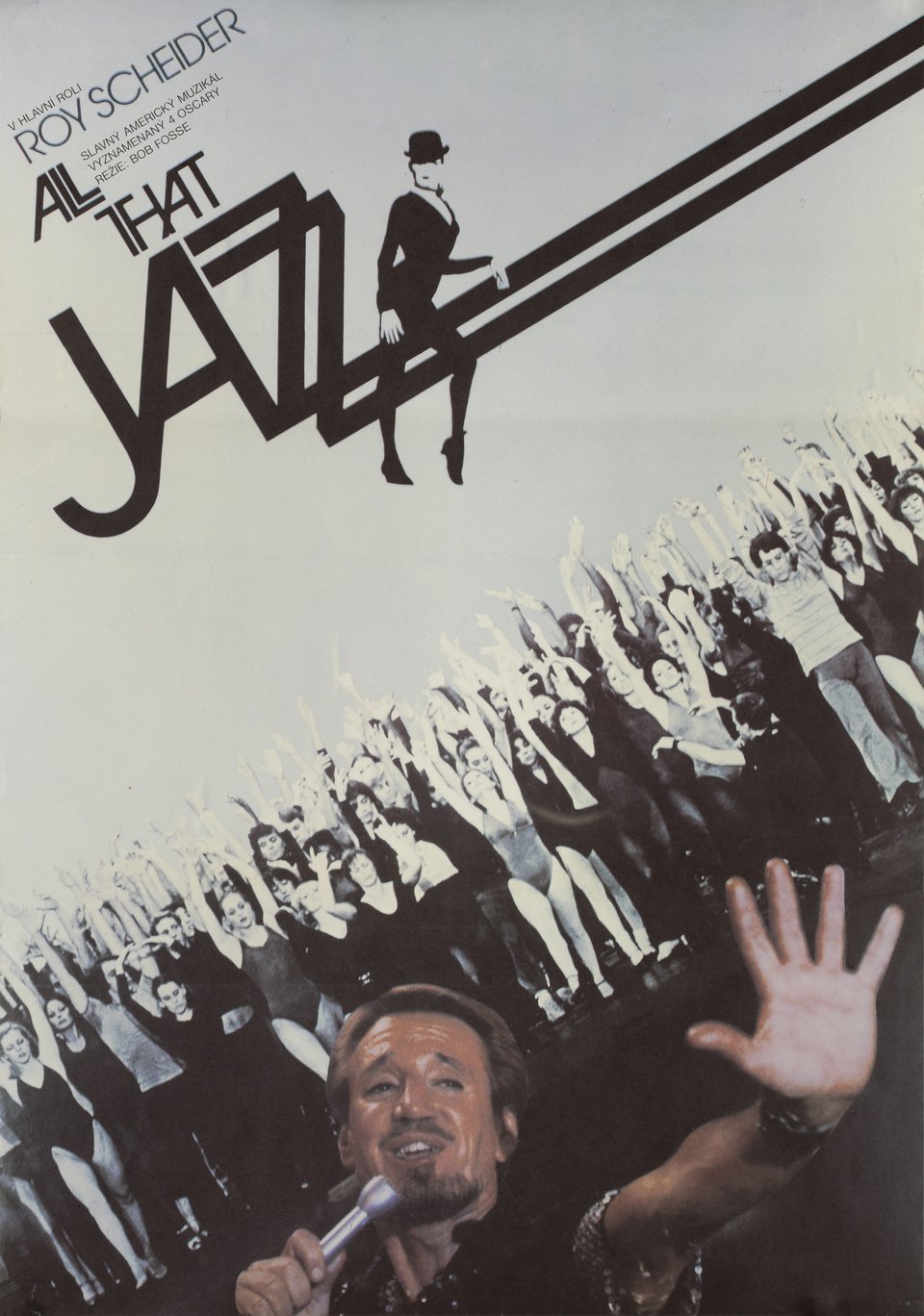 All That Jazz Original 1980 Czech A1 Movie Poster