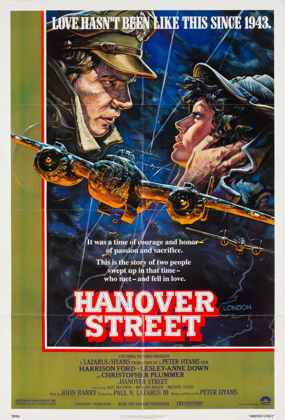 Hanover Street Original 1979 U.S. One Sheet Movie Poster