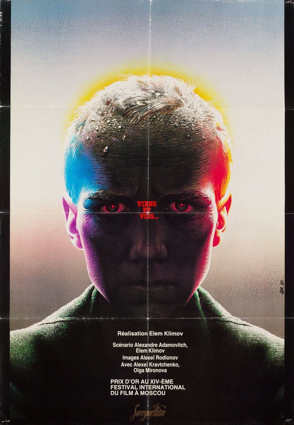 Come and See Original 1985 Russian B1 Movie Poster