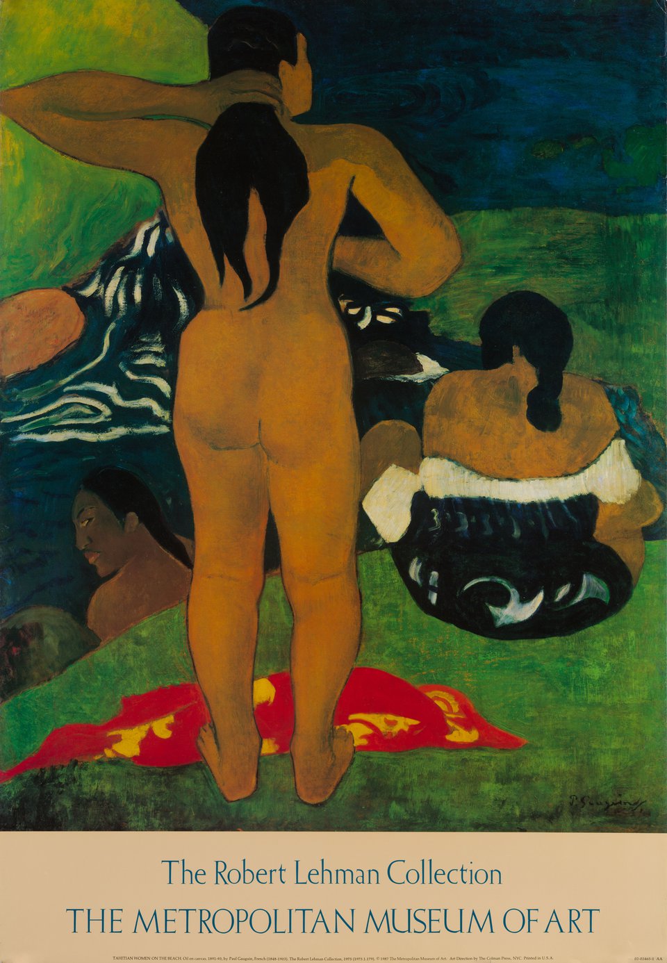 Metropolitan Museum of Art: The Robert Lehman Collection Original 1987 U.S. Poster