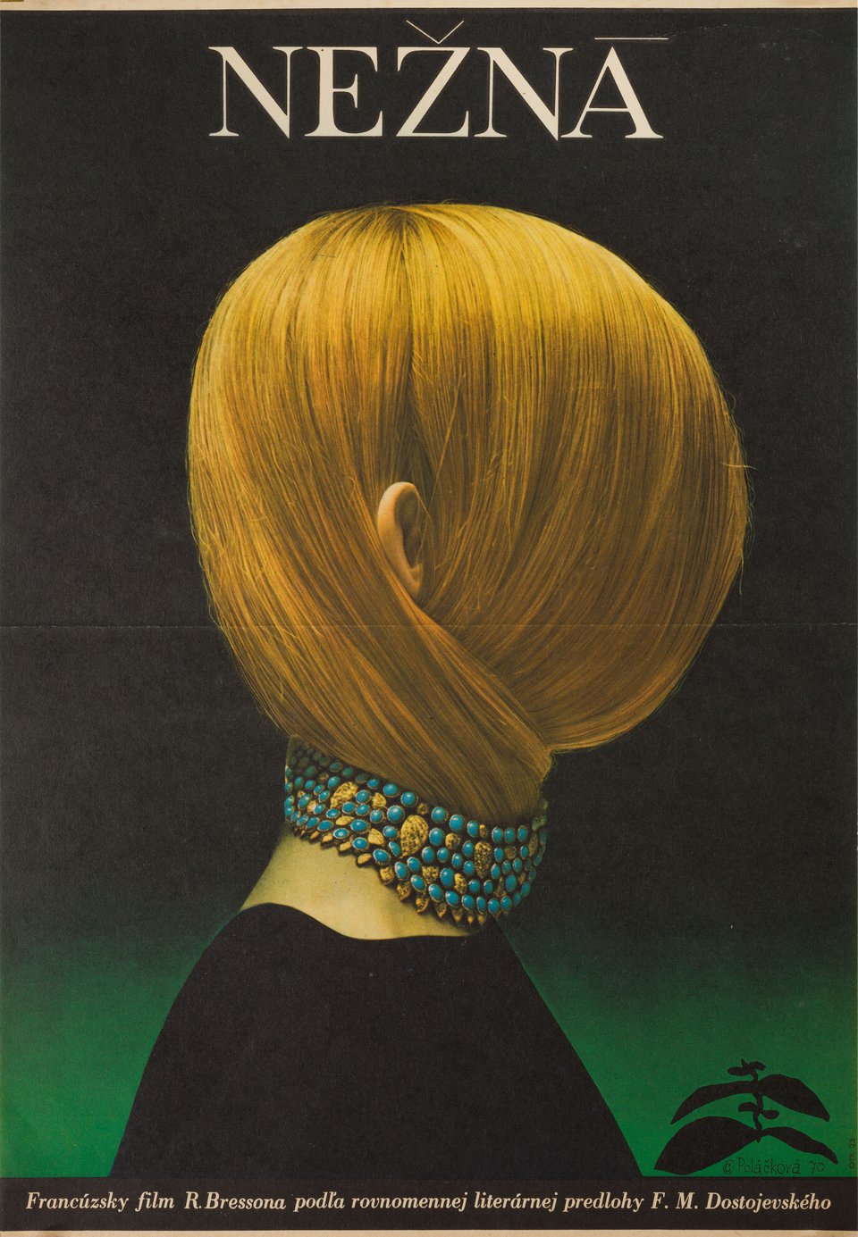 A Gentle Creature Original 1970 Slovakian A3 Movie Poster