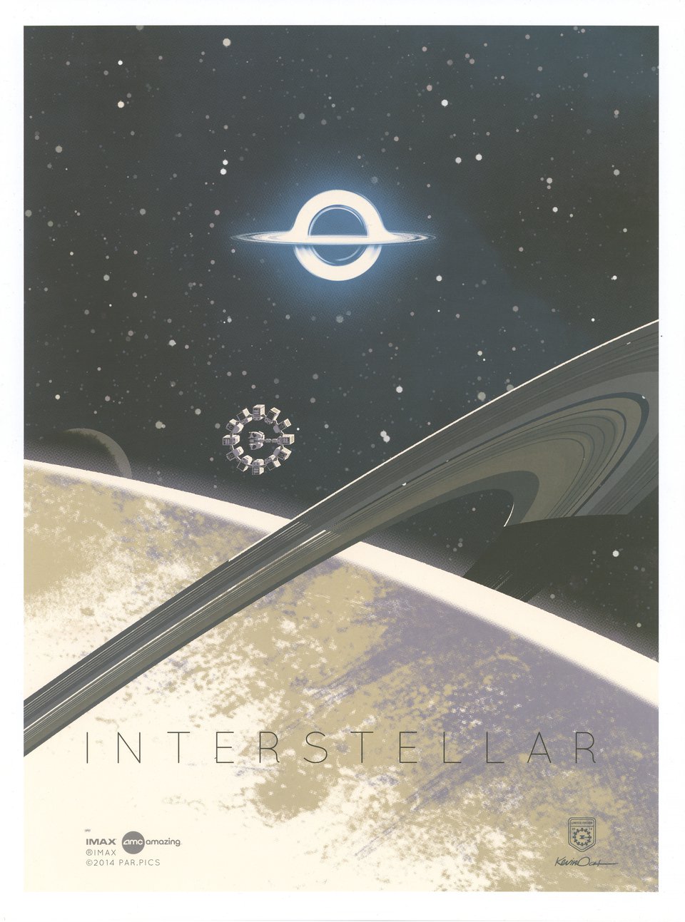 Interstellar Original 2014 U.S. Mini Movie Poster