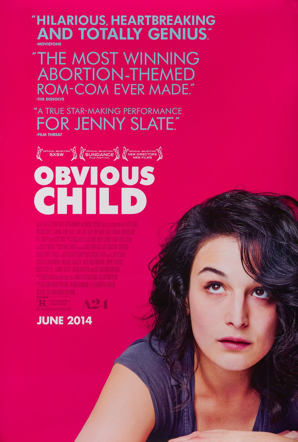 Obvious Child Original 2014 U.S. One Sheet Movie Poster