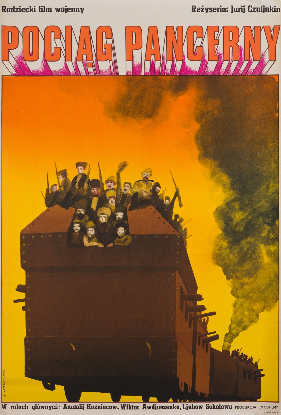 Armored Train Original 1974 Polish A1 Movie Poster
