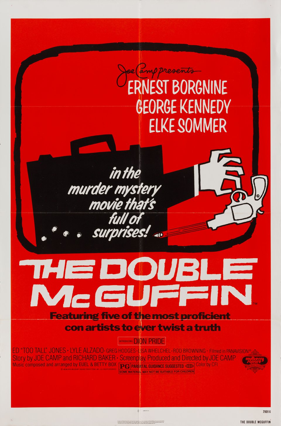 The Double McGuffin Original 1979 U.S. One Sheet Movie Poster
