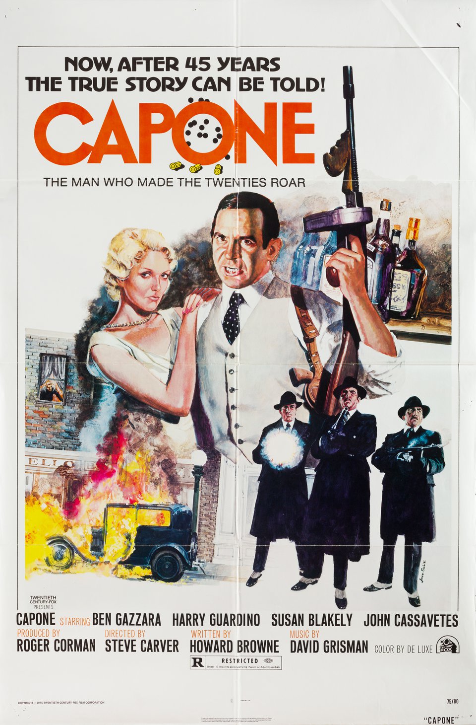 Capone Original 1975 U.S. One Sheet Movie Poster