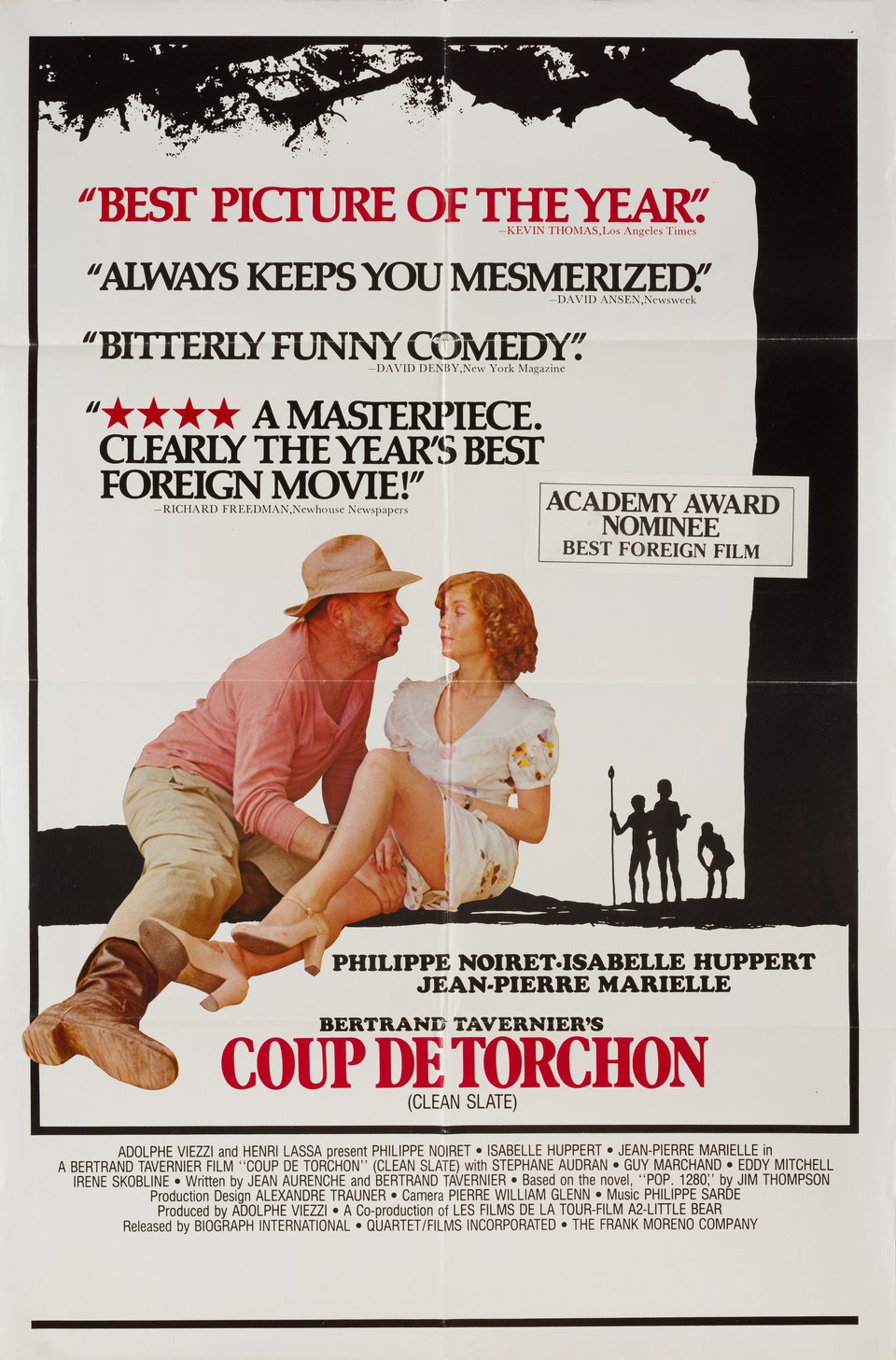 Coup de torchon Original 1981 U.S. One Sheet Movie Poster