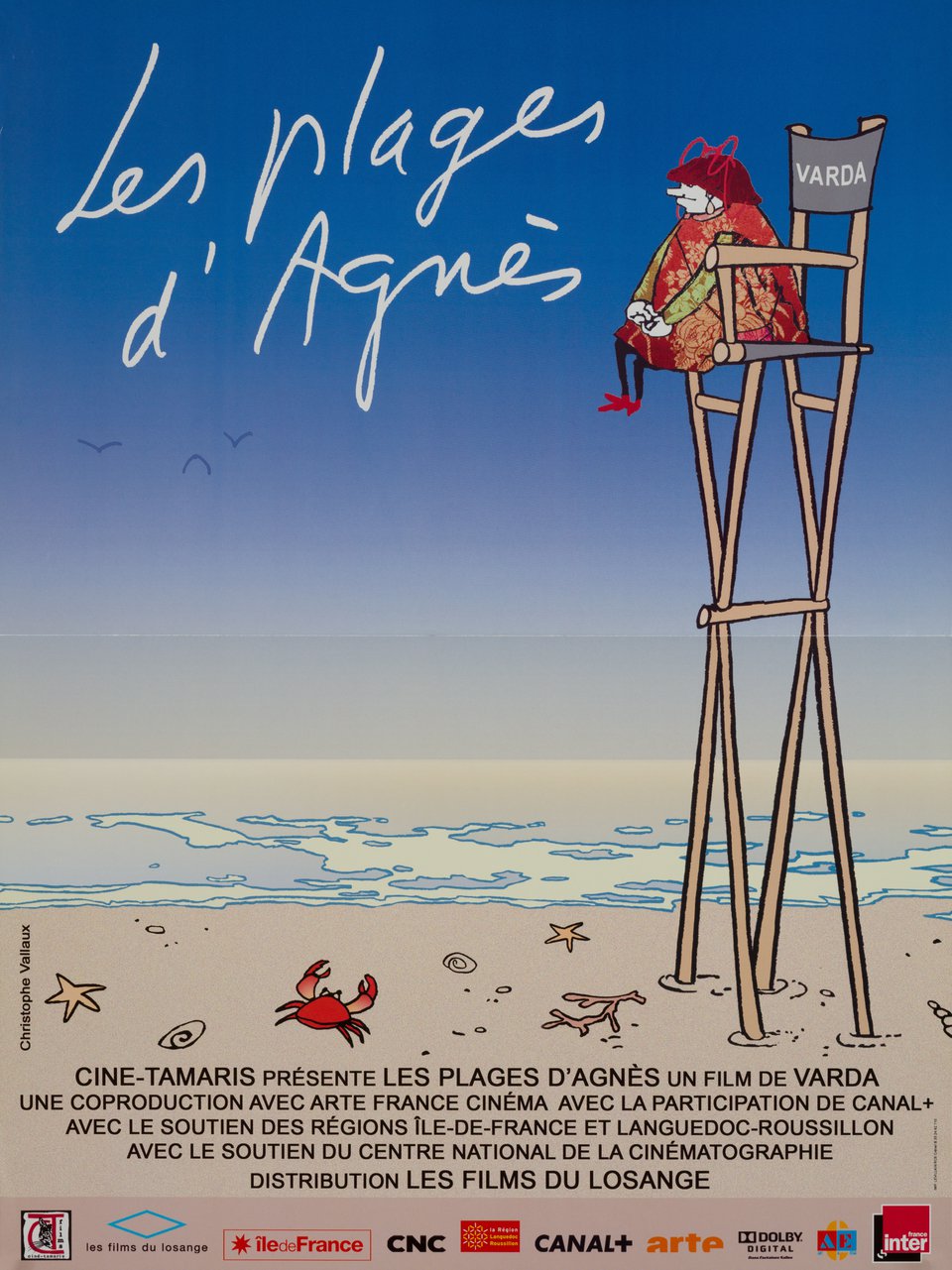 The Beaches of Agnes Original 2008 French Petite Movie Poster