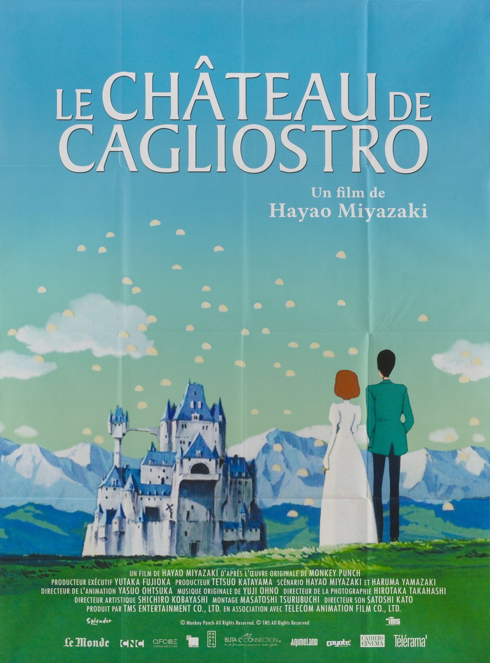 Lupin the Third: The Castle of Cagliostro Original 2019 French Grande Movie Poster