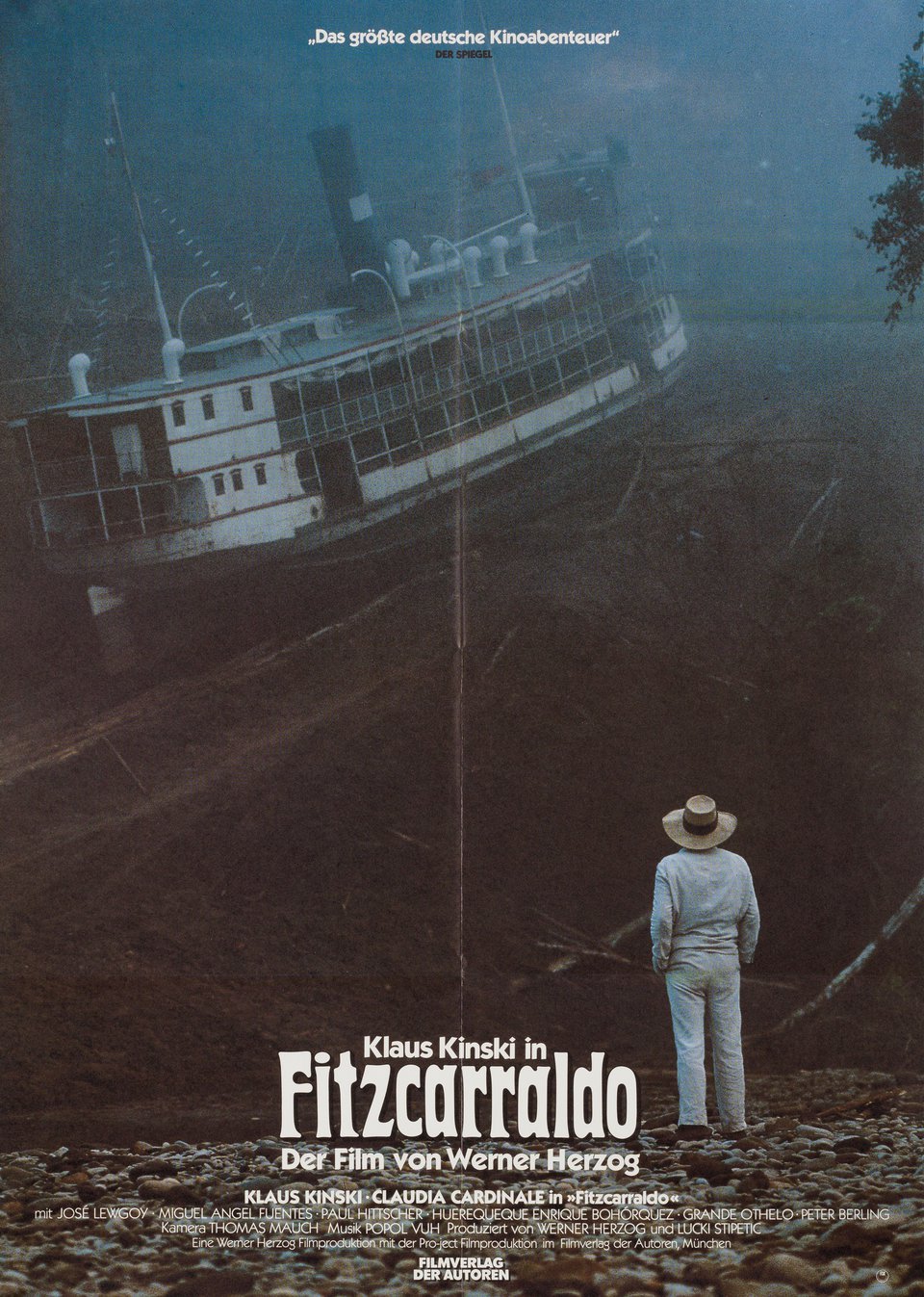 Fitzcarraldo Original 1982 German A1 Movie Poster