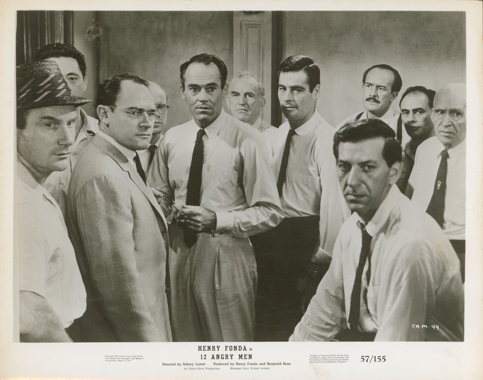 12 Angry Men Original 1957 U.S. Silver Gelatin Single-Weight Photo