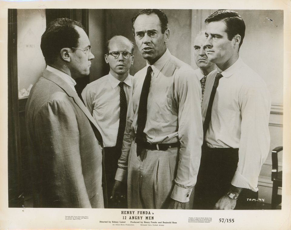 12 Angry Men Original 1957 U.S. Silver Gelatin Single-Weight Photo