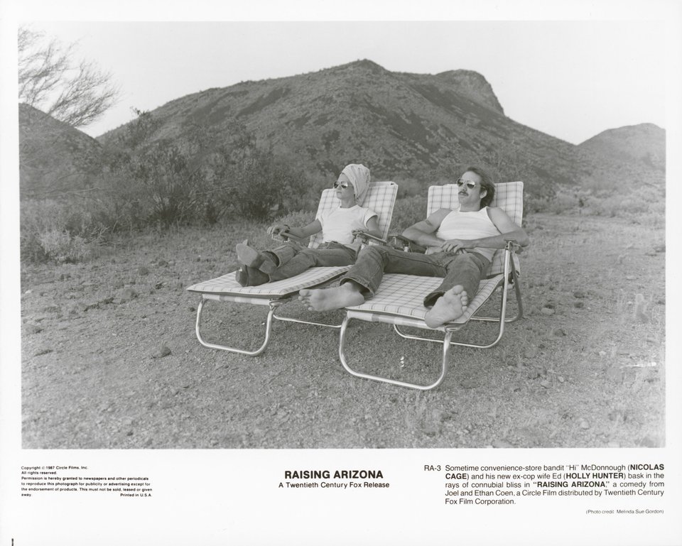 Raising Arizona Original 1987 U.S. Silver Gelatin Single-Weight Photo