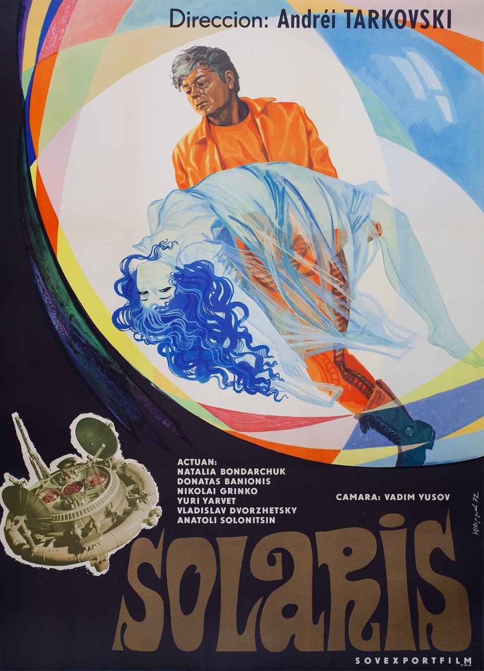 Solaris Original 1972 Russian A0 Movie Poster