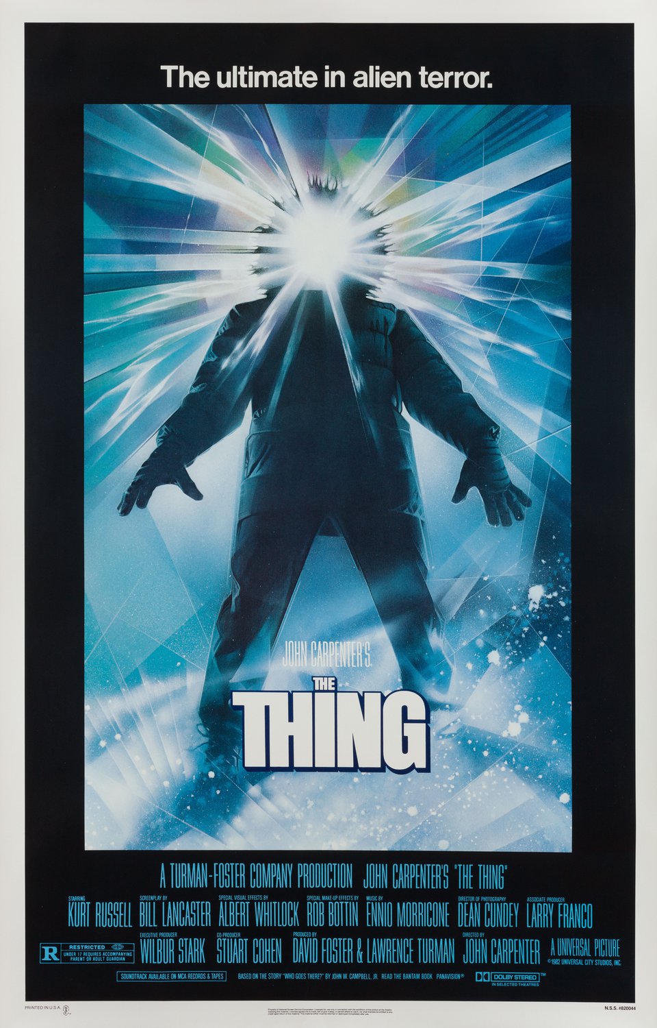 The Thing Original 1982 U.S. One Sheet Movie Poster