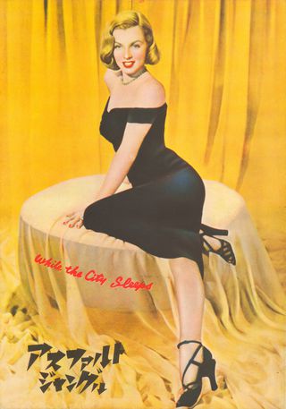 The Asphalt Jungle Original 1950 Japanese Movie Program Alternate Image