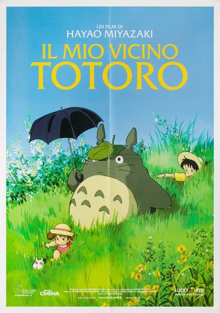 My Neighbor Totoro Original R2015 Italian Foglio Movie Poster