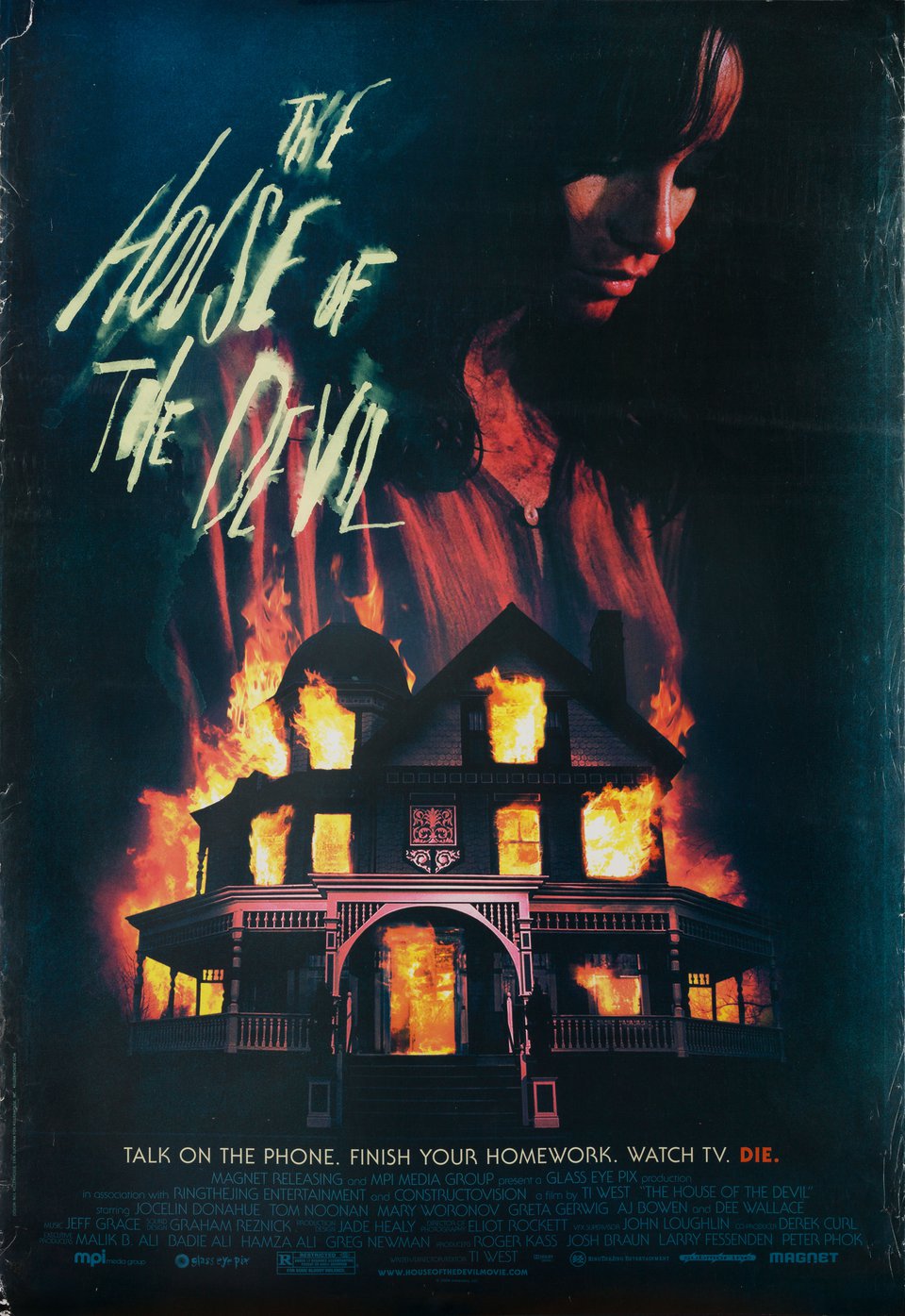 The House of the Devil Original 2009 U.S. One Sheet Movie Poster