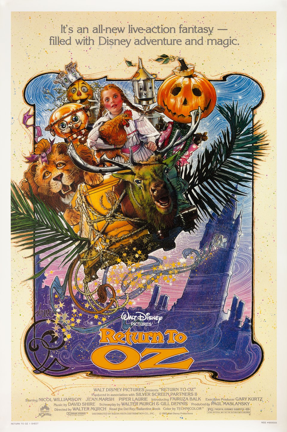 Return to Oz (1985) Original Movie Posters - Posteritati Movie
