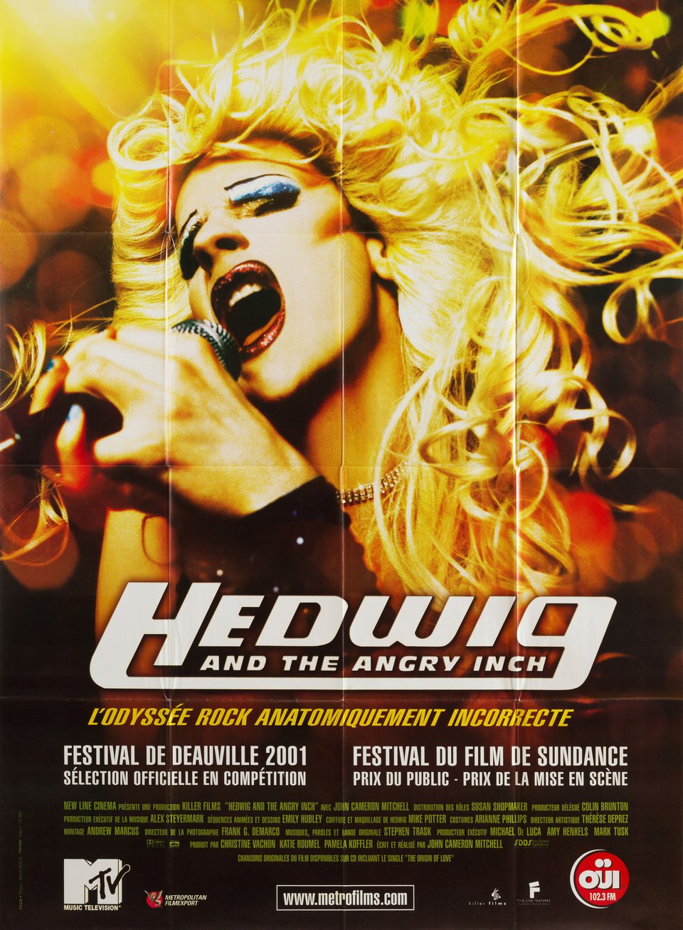 Hedwig and the Angry Inch (2001) Original Movie Posters
