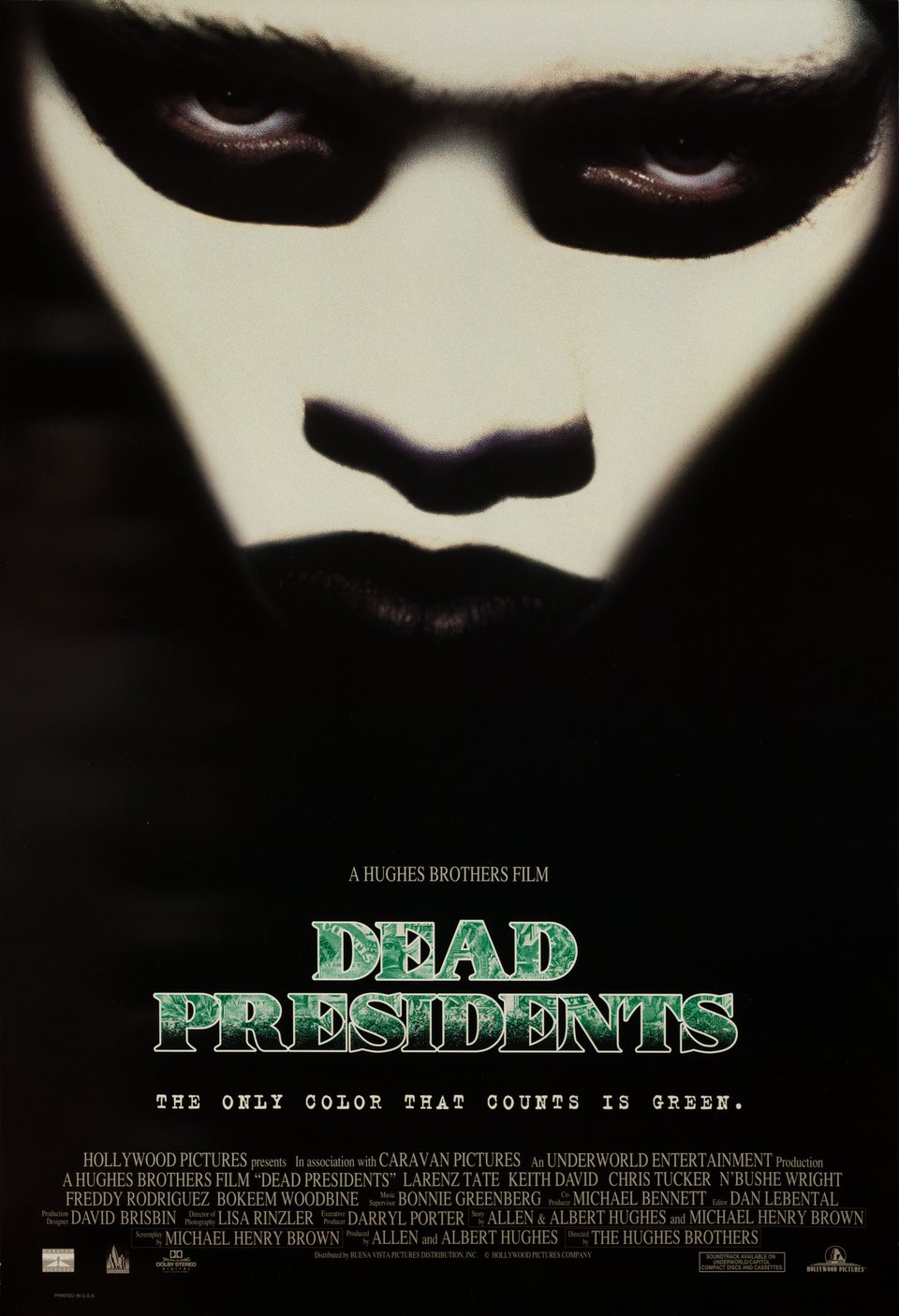 Dead Presidents Original 1995 U.S. One Sheet Movie Poster