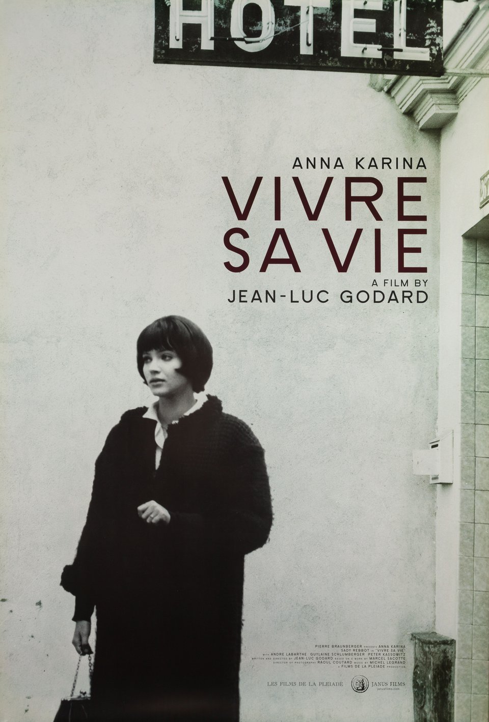 Vivre Sa Vie Original R2013 U.S. One Sheet Movie Poster