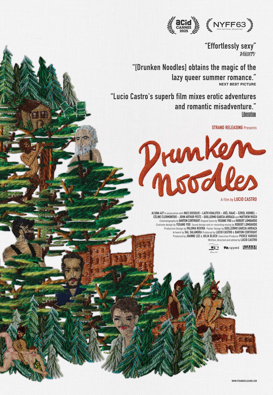 Drunken Noodles Original 2026 U.S. One Sheet Movie Poster