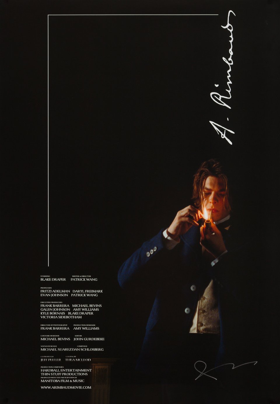 A. Rimbaud Original 2026 U.S. One Sheet Movie Poster Signed by Patrick ...