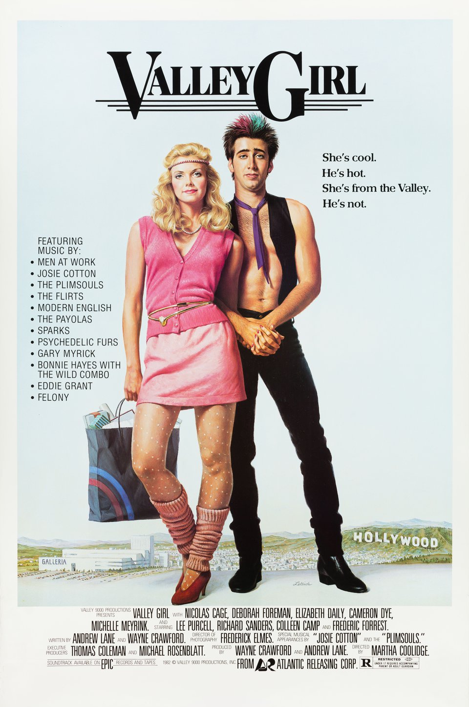 Valley Girl Original 1983 U.S. One Sheet Movie Poster