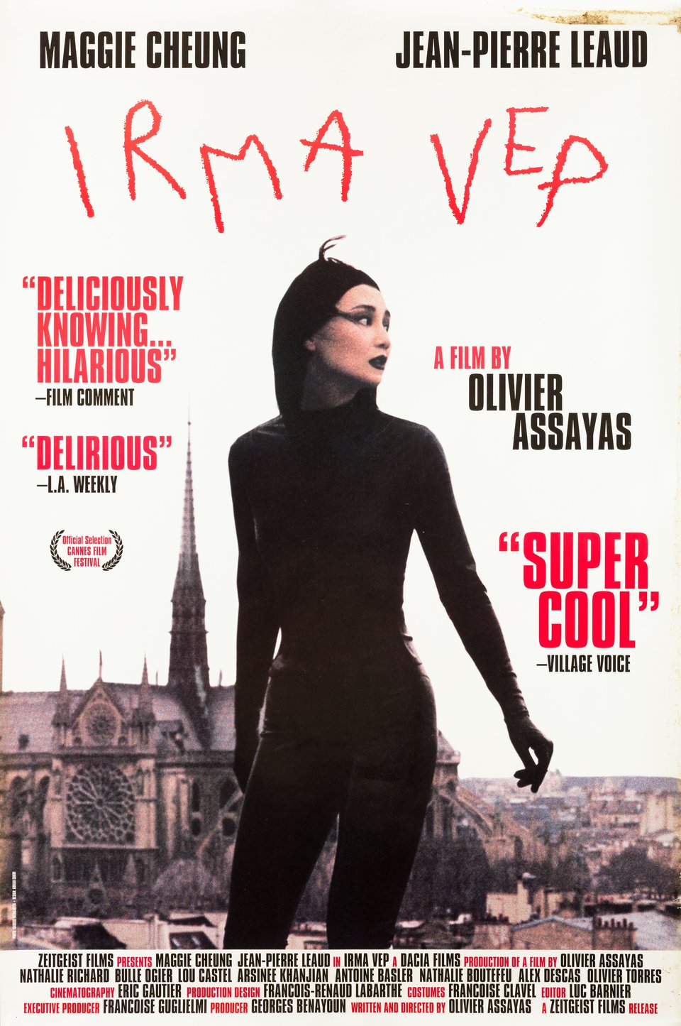 Irma Vep Original 1996 U.S. One Sheet Movie Poster