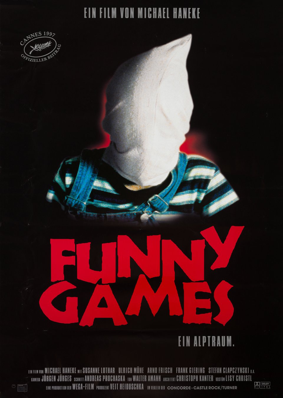 Funny Games Original 1997 German A1 Movie Poster