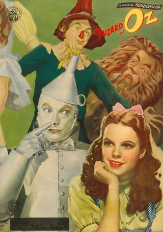 The Wizard of Oz Original 1954 Japanese Movie Program Alternate Image