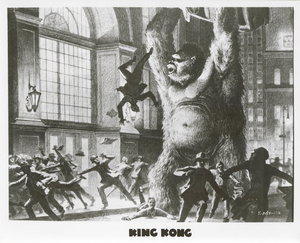 King Kong Original R1968 U.S. Art Photo - Posteritati Movie Poster