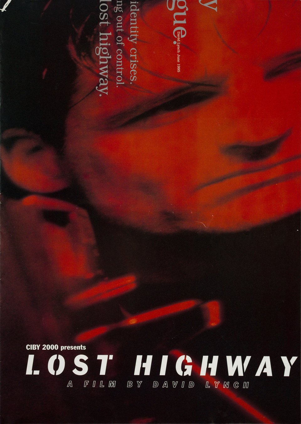 Lost Highway Original 1996 French Sales Brochure