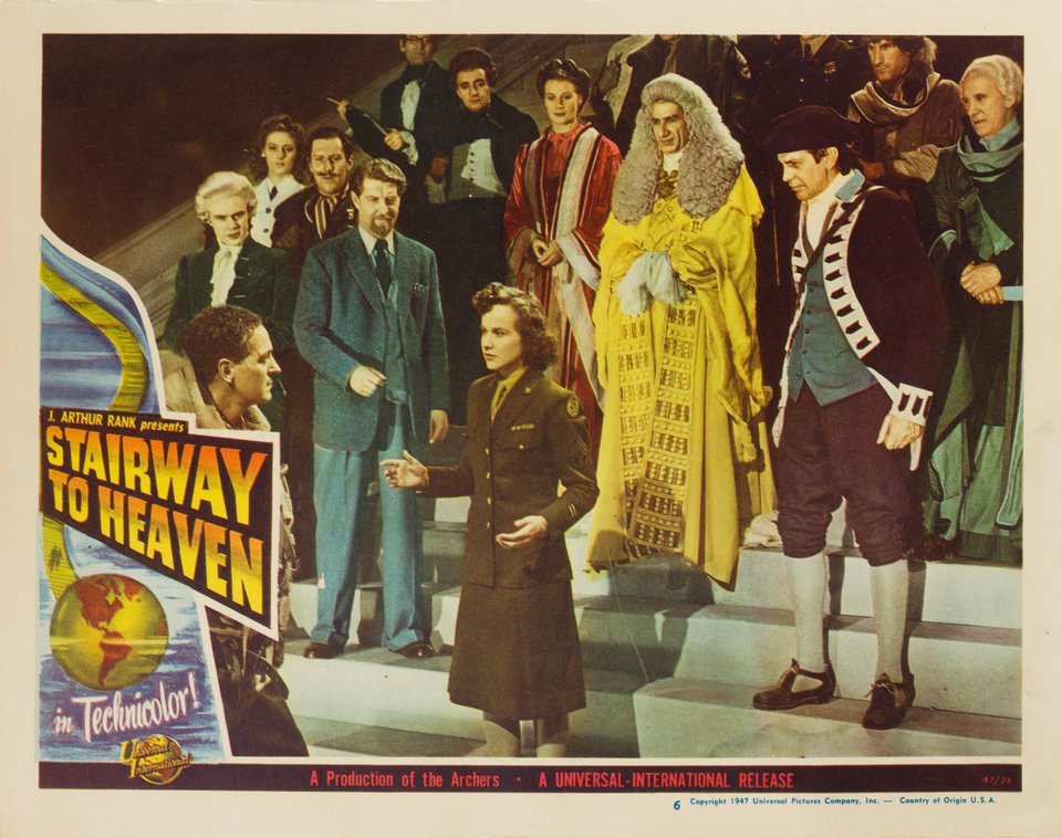 A Matter of Life and Death Original 1948 U.S. Scene Card