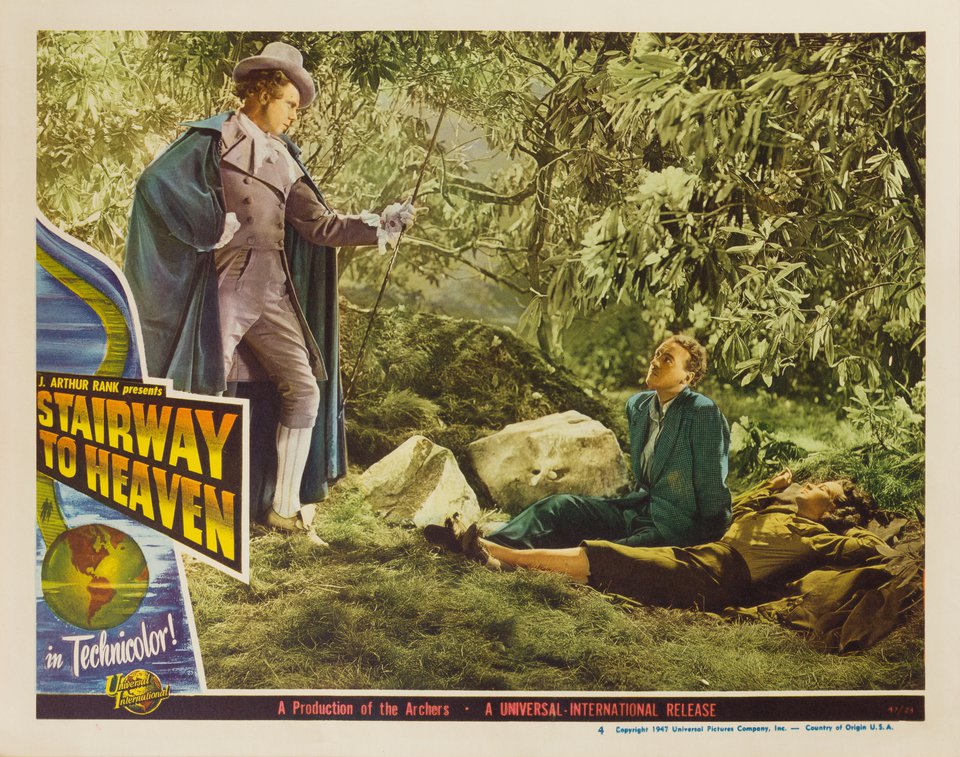 A Matter of Life and Death Original 1948 U.S. Scene Card