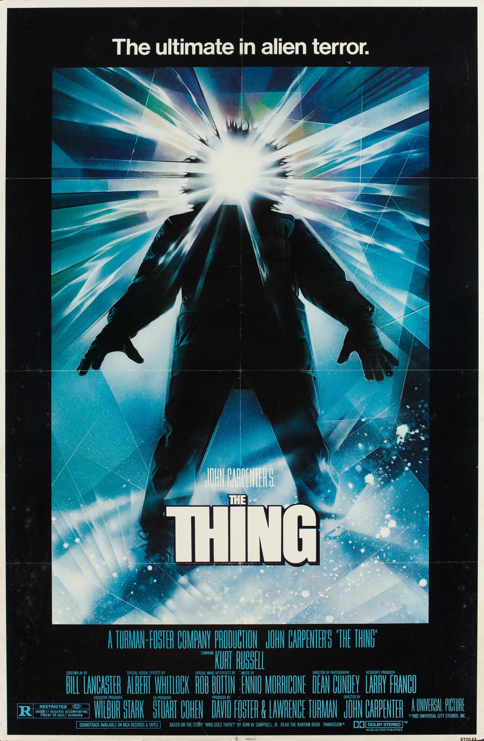 The Thing Original 1982 U.S. One Sheet Movie Poster